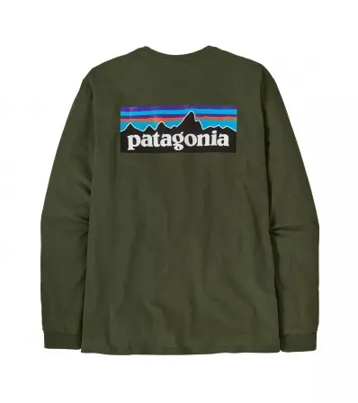 Блуза Patagonia Long-Sleeved P-6 Logo Responsibili-Tee M's